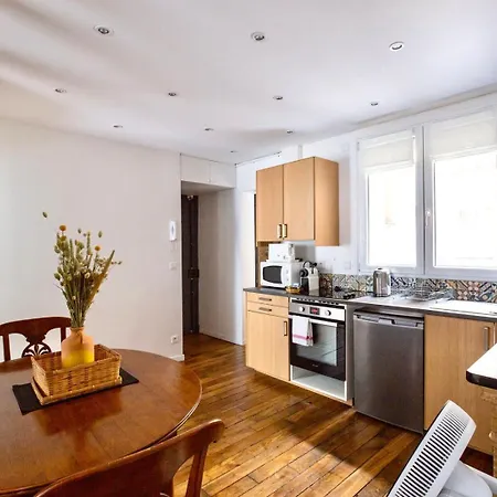 Appartamento Nid Cosy Pour 2 Pers -canal St Martin -paris 10* Parigi